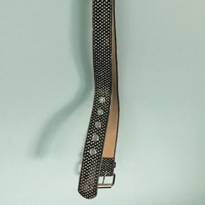 Shimmery belt